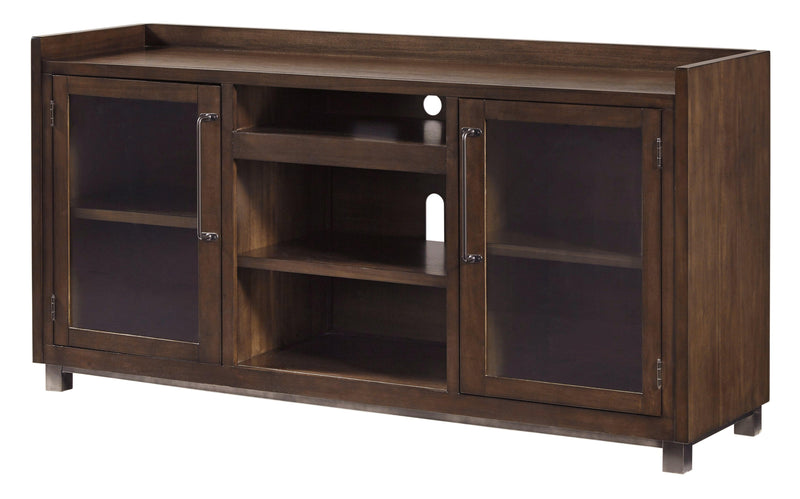 Starmore Brown 70" Tv Stand With Electric Fireplace - Ella Furniture