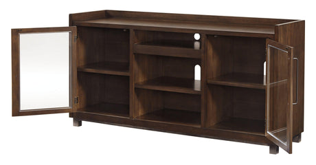 Starmore Brown/gunmetal 3-Piece Entertainment Center - Ella Furniture
