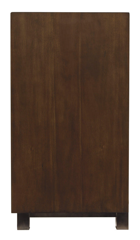 Starmore Brown 70" Tv Stand With Electric Fireplace - Ella Furniture