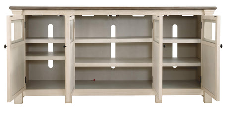 Bolanburg Two-tone 74" Tv Stand - Ella Furniture
