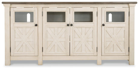 Bolanburg Two-tone 74" Tv Stand - Ella Furniture