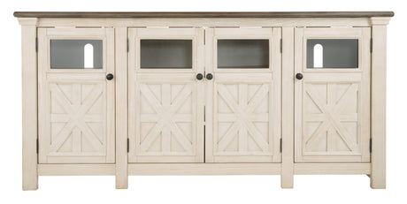 Bolanburg Two-tone 74" Tv Stand - Ella Furniture