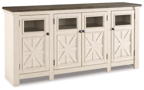 Bolanburg Two-tone 74" Tv Stand - Ella Furniture