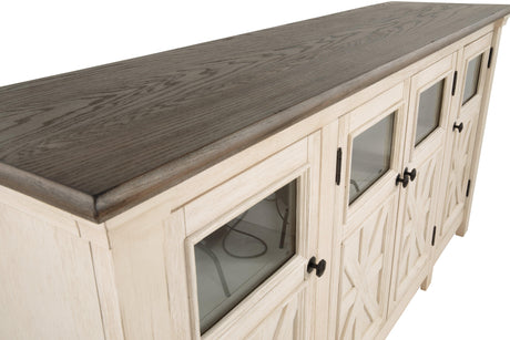 Bolanburg Two-tone 74" Tv Stand - Ella Furniture