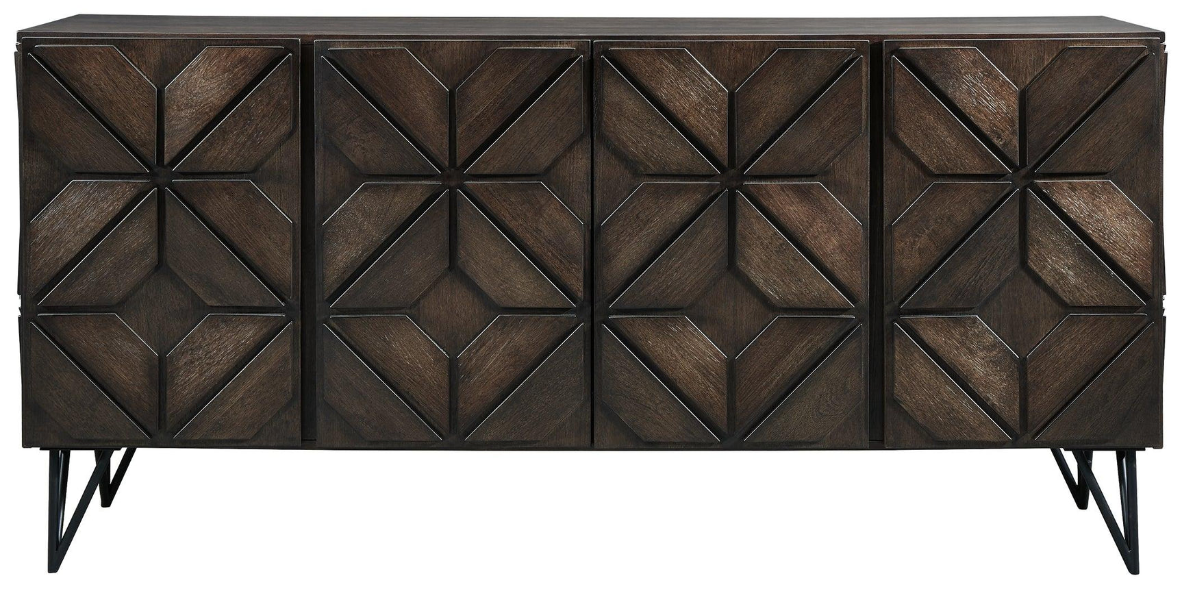 Chasinfield Dark Brown 72" Tv Stand - Ella Furniture
