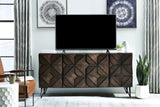 Chasinfield Dark Brown 72" Tv Stand - Ella Furniture