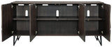 Chasinfield Dark Brown 72" Tv Stand - Ella Furniture