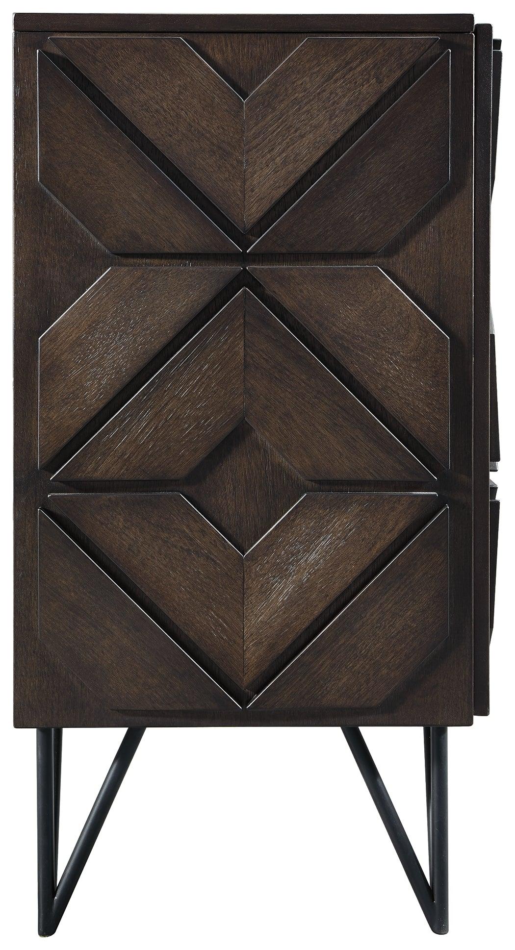 Chasinfield Dark Brown 72" Tv Stand - Ella Furniture