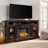 Roddinton Dark Brown 72" Tv Stand - Ella Furniture