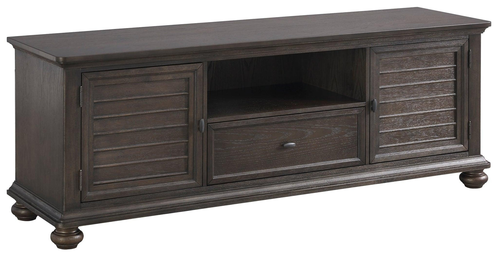 Lanceyard Grayish Brown 71" Tv Stand - Ella Furniture