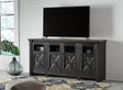 Tyler Creek Black/gray 74" Tv Stand - Ella Furniture