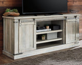 Carynhurst Whitewash 70" Tv Stand - Ella Furniture