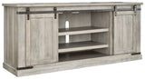 Carynhurst Whitewash 70" Tv Stand - Ella Furniture