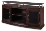 Chanceen Dark Brown 60" Tv Stand - Ella Furniture