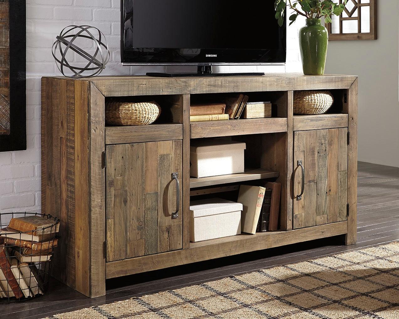 Sommerford Brown 62" Tv Stand - Ella Furniture