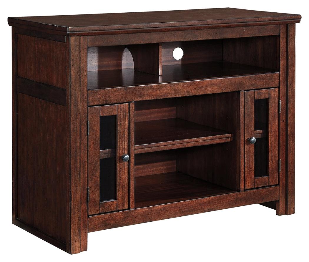 Harpan Reddish Brown 42" Tv Stand - Ella Furniture