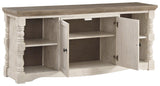 Havalance Two-tone 67" Tv Stand - Ella Furniture