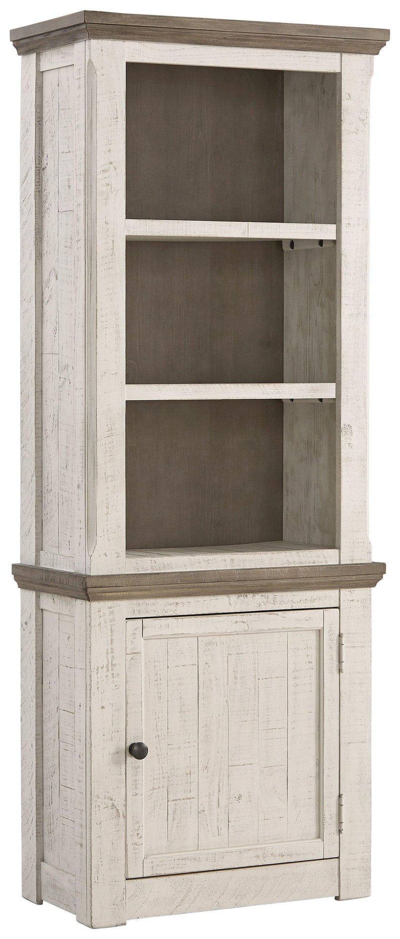 Havalance Two-tone Right Pier Cabinet - Ella Furniture