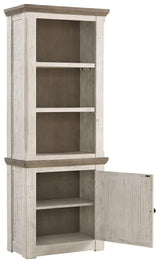 Havalance Two-tone Right Pier Cabinet - Ella Furniture