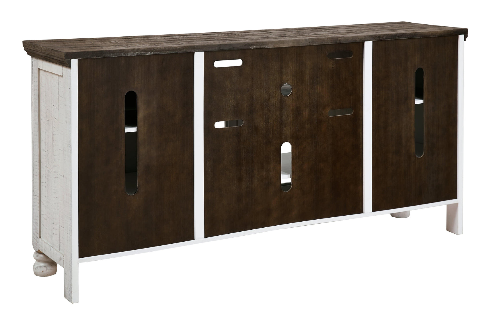 Havalance Two-tone Tv Stand - Ella Furniture