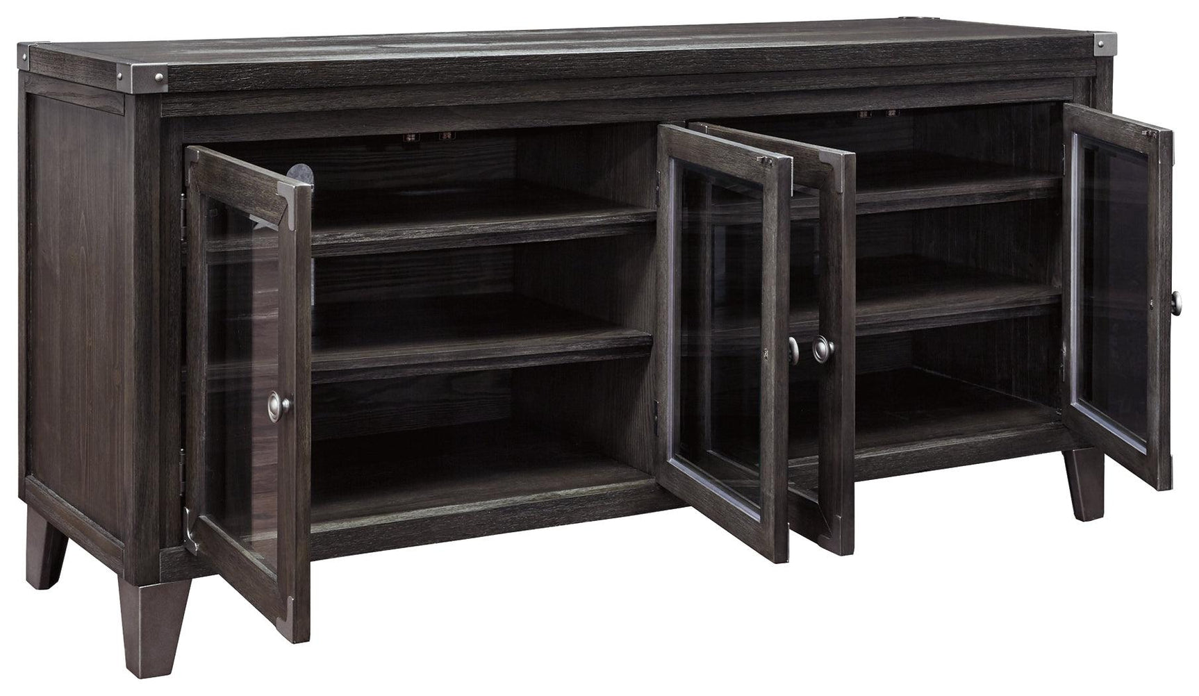 Todoe Gray 70" Tv Stand - Ella Furniture