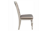 Orsina Pearl Modern Contemporary Faux Leather Upholstered Seat Rectangular Dining Room Set - Ella Furniture