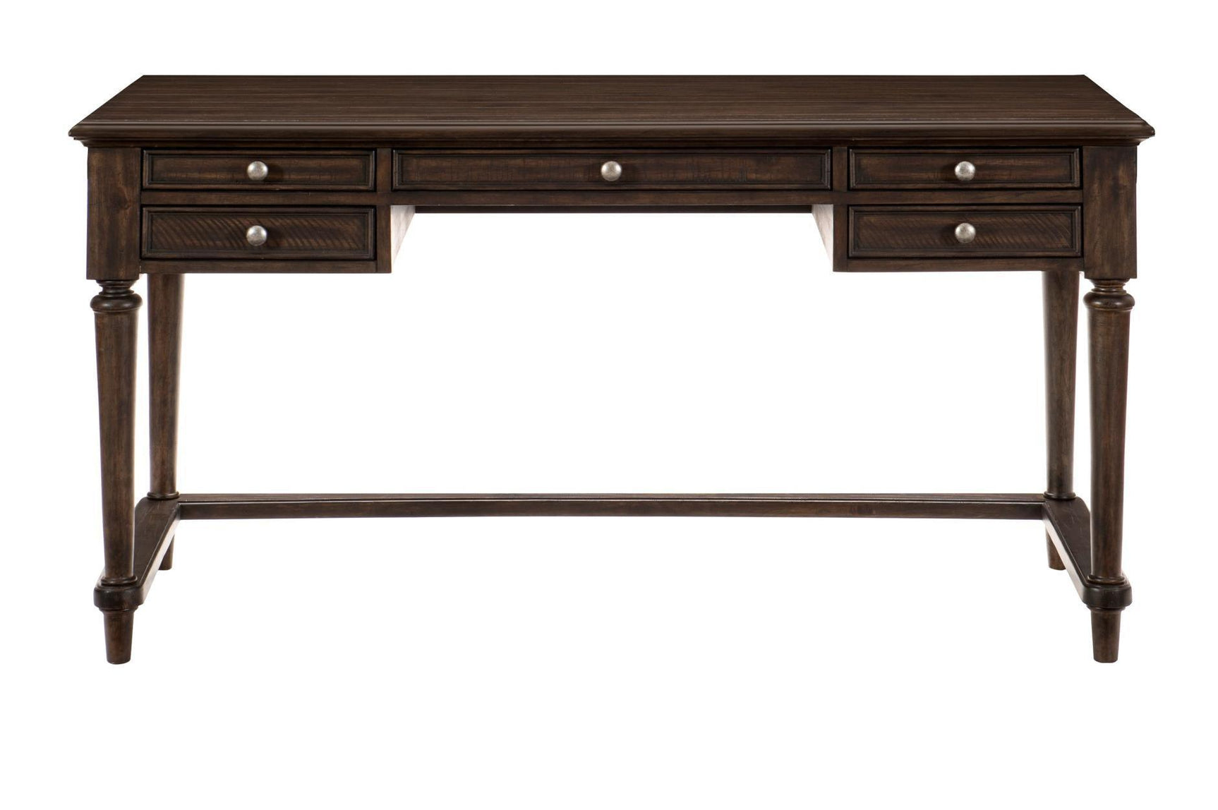 Cardano Charcoal Modern Tranisitional Traditional Acacia Solids And Veneers Writing Desk - Ella Furniture