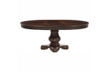 Deryn Park Cherry Modern Classic Traditional Solid Wood Upholstered Oval Dining Room Set - Ella Furniture