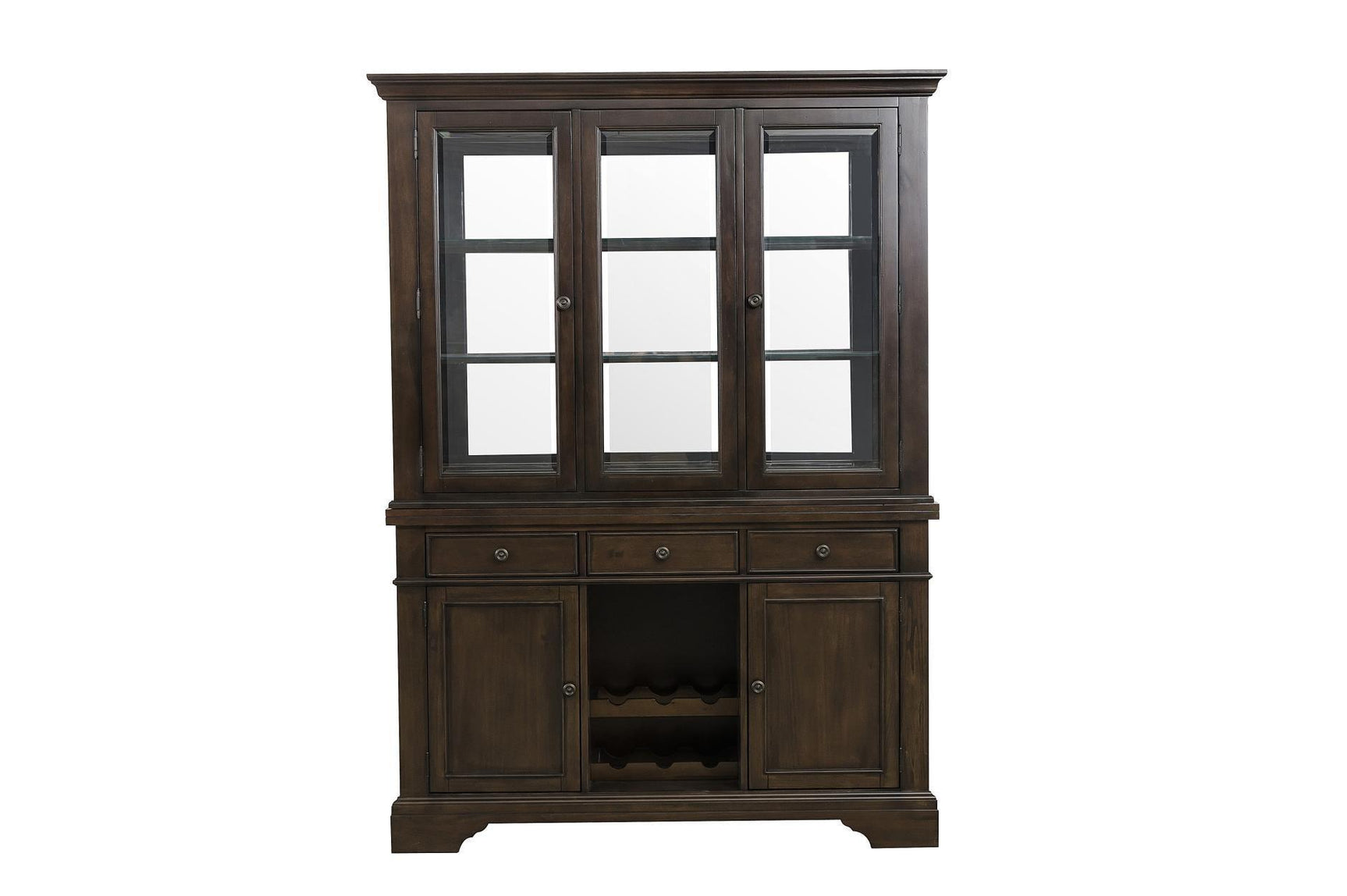 Reid Neutral Modern Solid Wood And Veneers Fabric Upholstered Seat Rectangular Dining Room Set - Ella Furniture