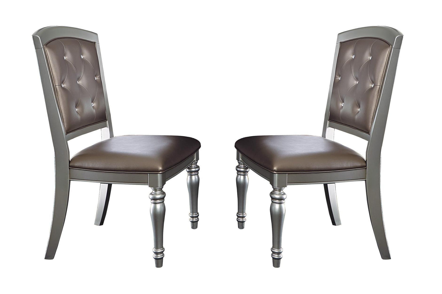 Orsina Pearl Modern Contemporary Faux Leather Upholstered Seat Rectangular Dining Room Set - Ella Furniture