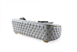 Scarlett Ivory Velvet Sofa & Loveseat - Ella Furniture