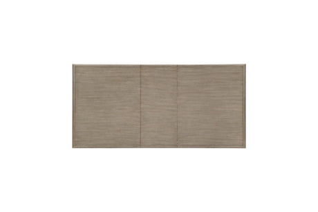 Mckewen Gray Modern Contemporary Solid Wood Fabric Upholstery Seat Rectangular Dining Room Set - Ella Furniture