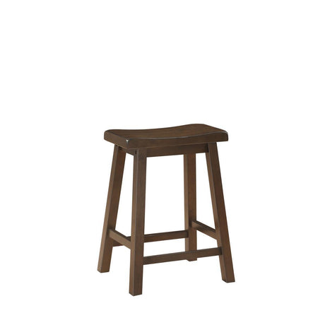 Bracknell Brown Cherry Rustic Modern Casual Industrial Solid Wood Counter Height Dining Room Set - Ella Furniture