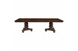 Lordsburg Brown Cherry Solid Wood Faux Leather Upholstered Seat Rectangular Dining Room Set - Ella Furniture