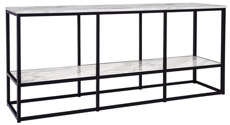Donneste Black Modern Contemporary Sleek Transitional Solid Wood Tv Stand With Cabinet - Ella Furniture