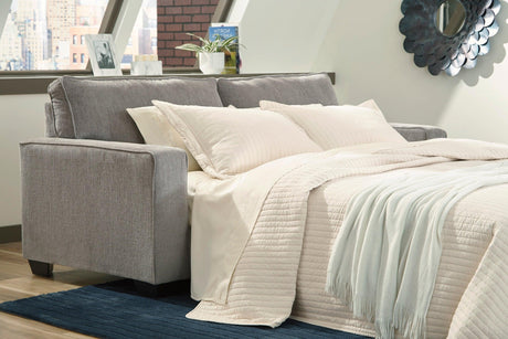 Ashley Altari Gray Modern Contemporary Conventional Fabric Queen Sleeper Sofa - Ella Furniture